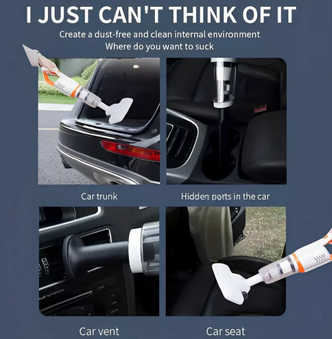 Aspiradora Inalámbrica 2 en 1 de Alta Potencia!