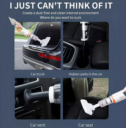 Aspiradora Inalámbrica 2 en 1 de Alta Potencia!