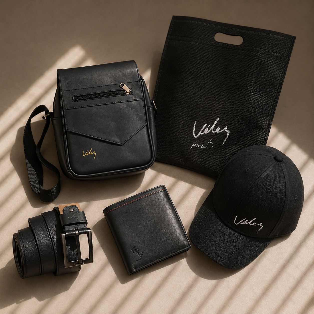 COMBO EDICION DIA DEL PADRE|BOLSO+BILLETERA+CORREA+GORRA