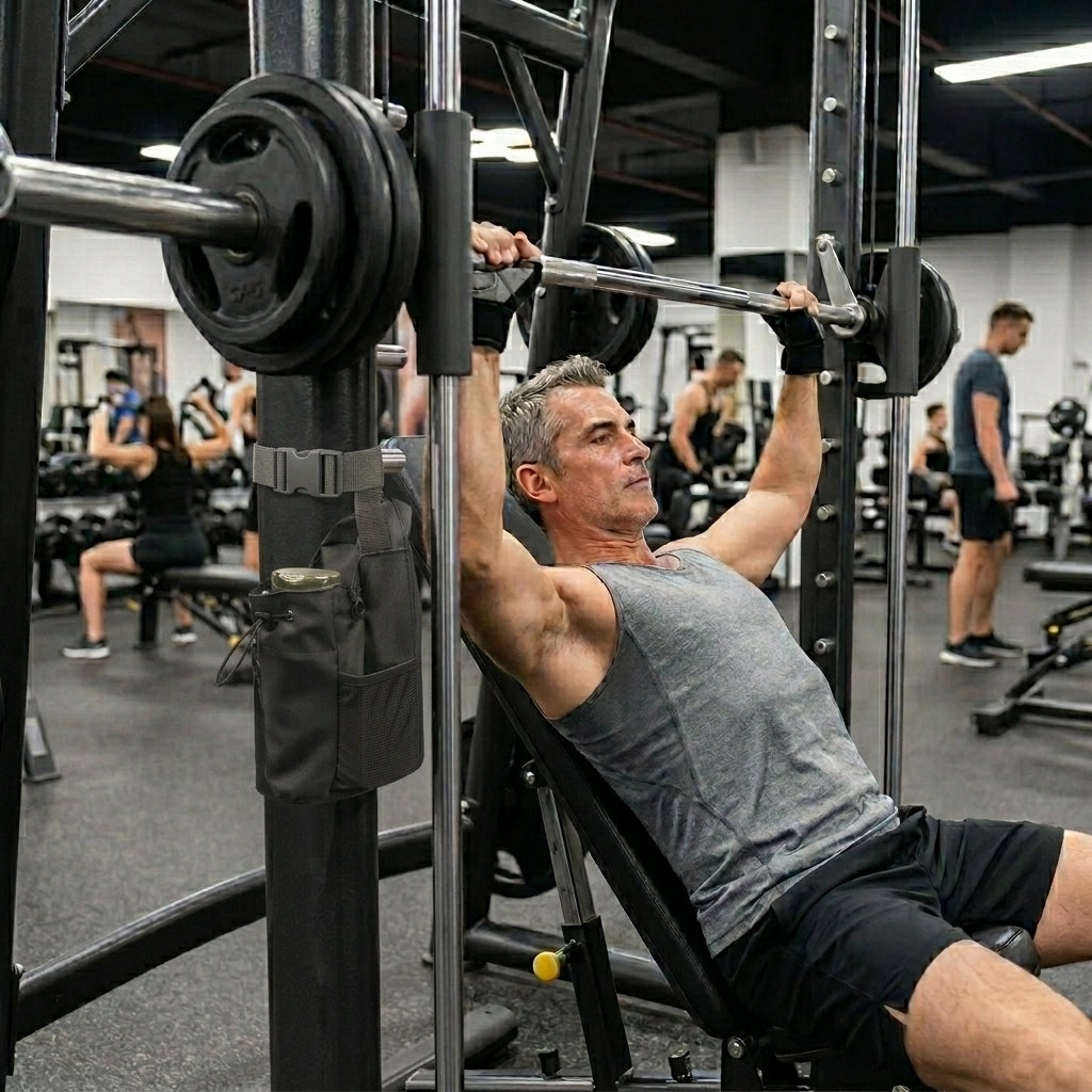 IronBag™ | Bolso Magnético de Gimnasio