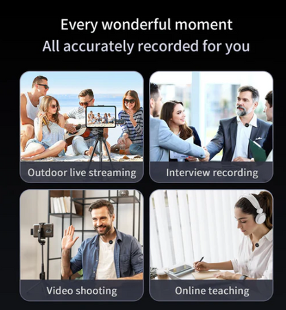 Micrófono de Solapa Magnético!