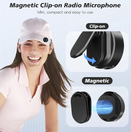 Micrófono de Solapa Magnético!