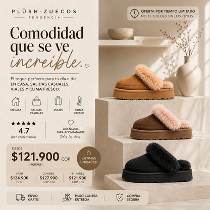 PLÜSH-ZUECOS TENDENCIA